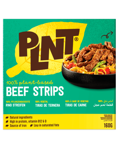 PLNT - Frozen Beef Strips (NL)