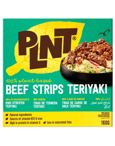 PLNT - Frozen Beef Strips Teriyaki (NL)