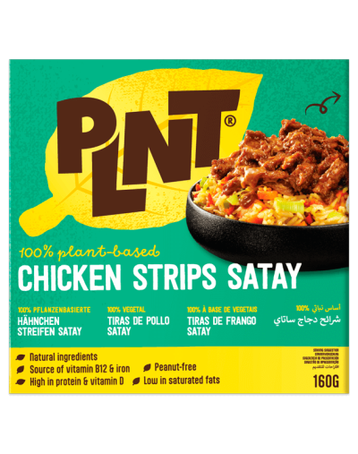 PLNT - Frozen Chicken Strips Satay (NL)