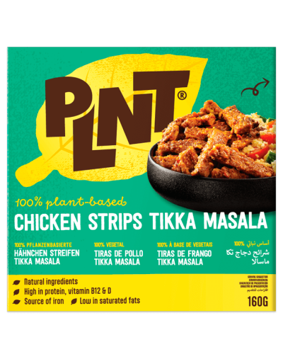 PLNT - Frozen Chicken Strips Tikka Masala (NL)