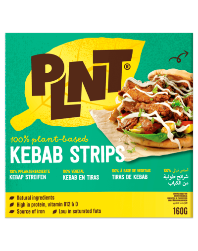 PLNT - Frozen Kebab Strips (NL)