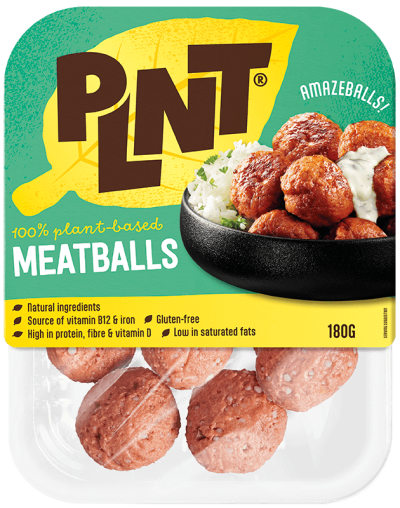 Plnt 100 Plant Based Meatballs Plnt