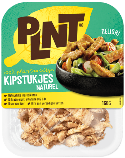 PLNT - Plantaardige Kipstukjes Naturel